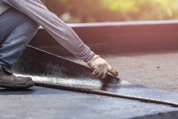 Professional Vapor Barrier Installation technician working in Almond, WI